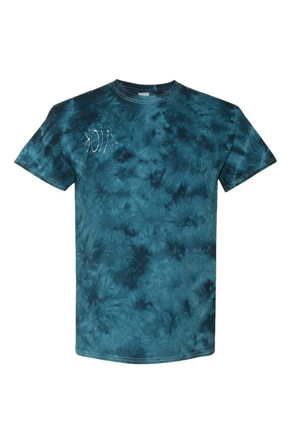 KOII Navy Crystal Tie-Dye Tee