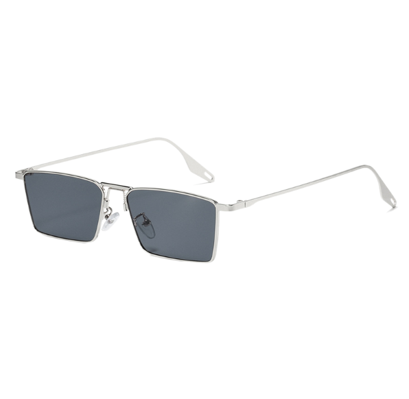 Box metal driving sunglasses