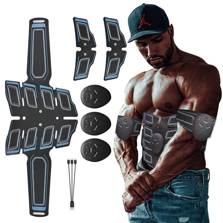 Muscle Stimulator Trainer USB Connect Abs Training Gear Muscles Electrostimulator Toner Massage