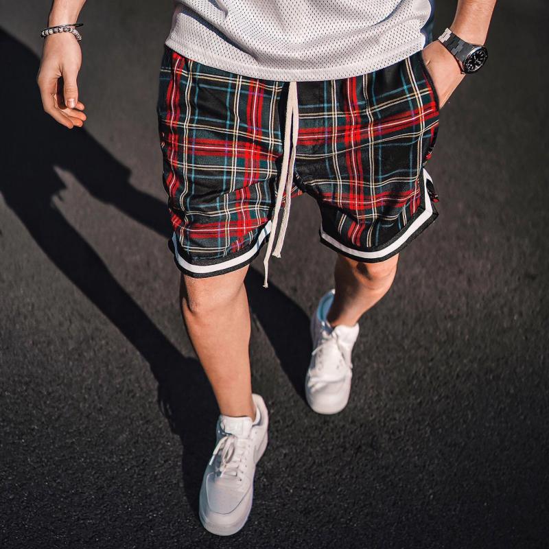 Summer Shorts Men Hip Hop Men Shorts Loose Fitness Bodybuilding Short Pants Streetwear Men's Clothing Beach Casual Men Shorts