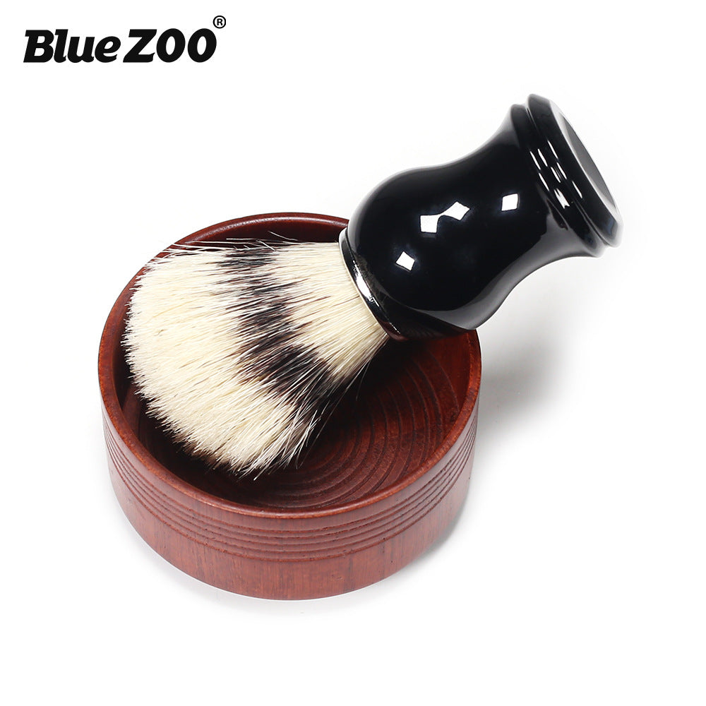 Shaving Brush Shaving Brush Metal Resin Grip Bluezoo Men's Care