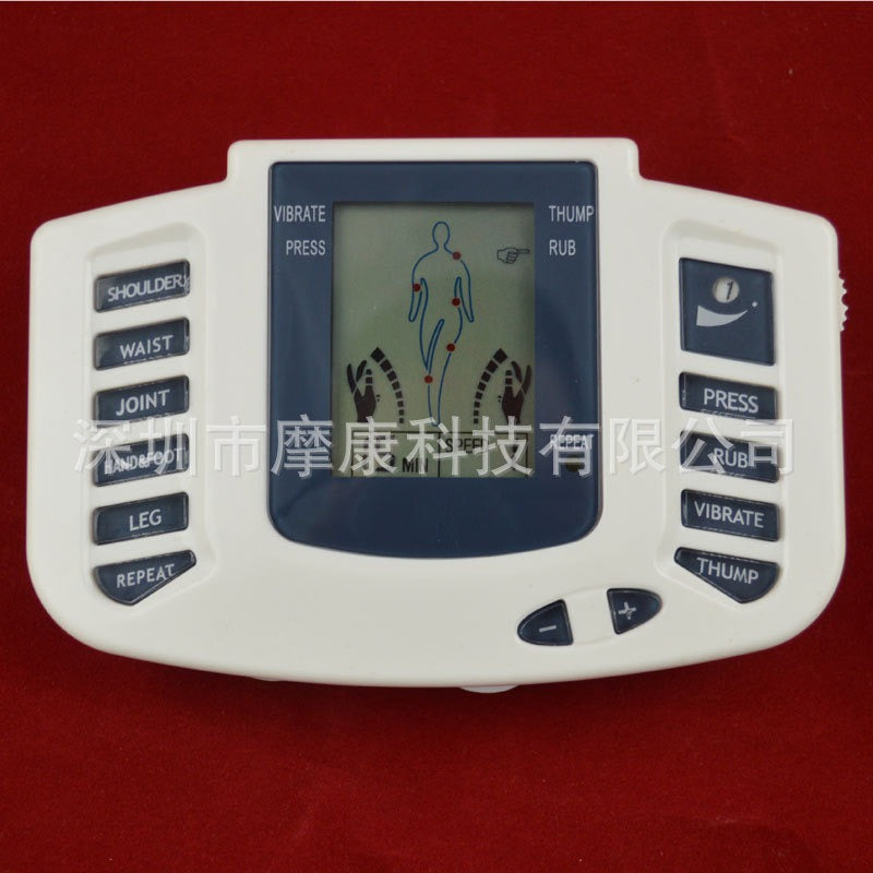 Digital meridian massager with foot therapy shoes Electronic acupuncture massager electrotherapy instrument