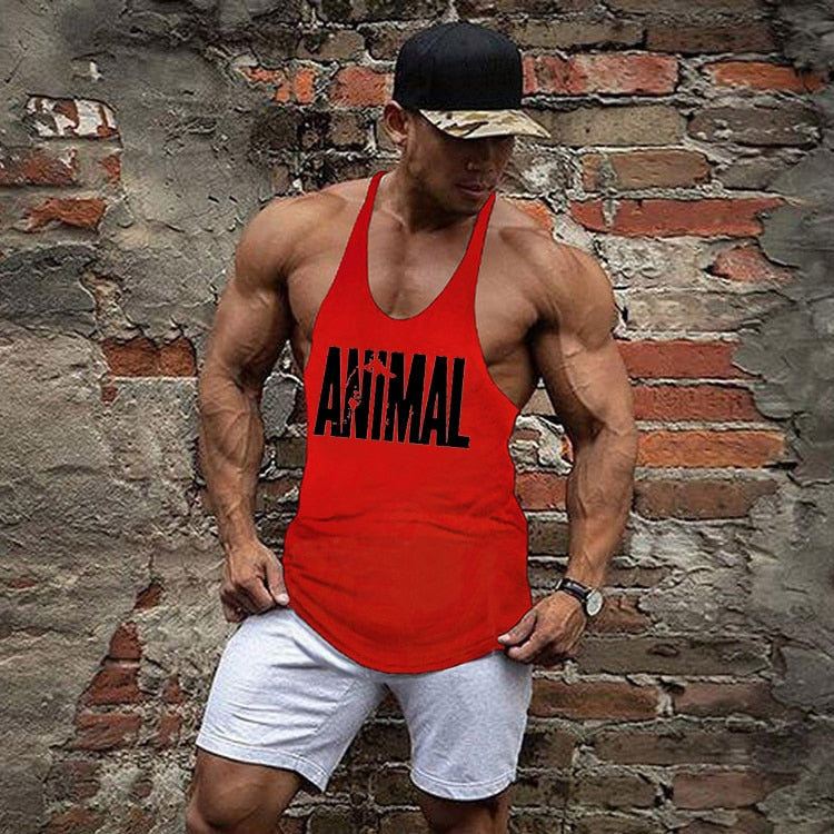 Gyms Tank Top Men Workout Clothing Bodybuilding Stringer Men Muscle Vests Cotton Y back Singlets debardeur fitness homme