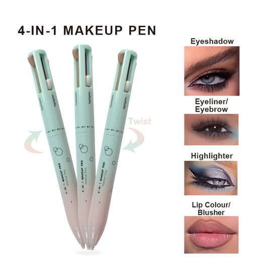 4 in 1 makeup pencil 4 in 1 makeup pencil 4 colors 4 colors lip liner highlight eye shadow eyeliner eyebrow pencil 4in1