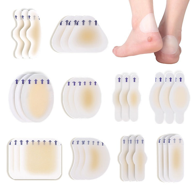 Hydrogel random pasting high heel shoes grinding paste heel paste sterile anti abrasion blister paste