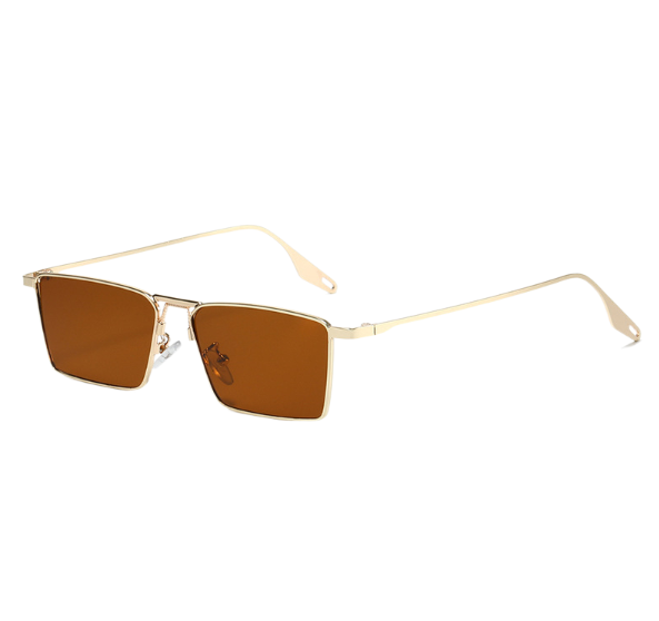 Box metal driving sunglasses