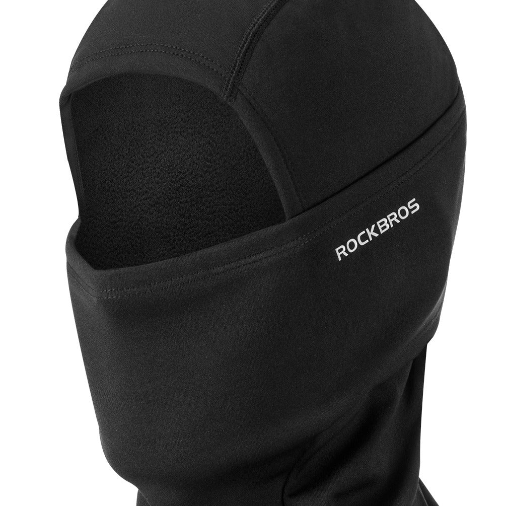 ROCKBROS Warm and Windproof Head Cover Riding Face Mask for Men and Women in Winter Outdoor Fleece Neck with Cold and Mist Prevention Mask