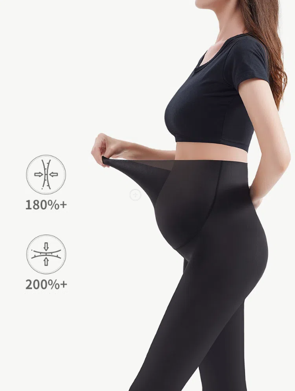 Pregnant women's shark pants thin bottomed pants for external wear. Pregnant women's seamless belly lifting yoga pants