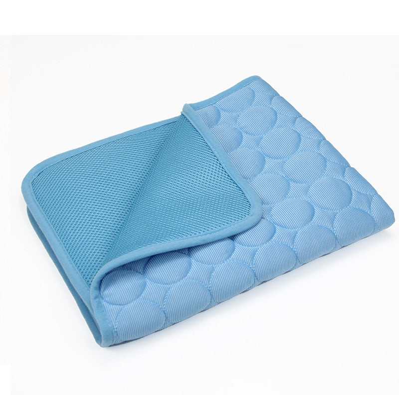 Pet Ice Cushion Summer Cool Dog Cushion Pet Cat Cushion Breathable Ice Silk Cat Nest Pet Supplies