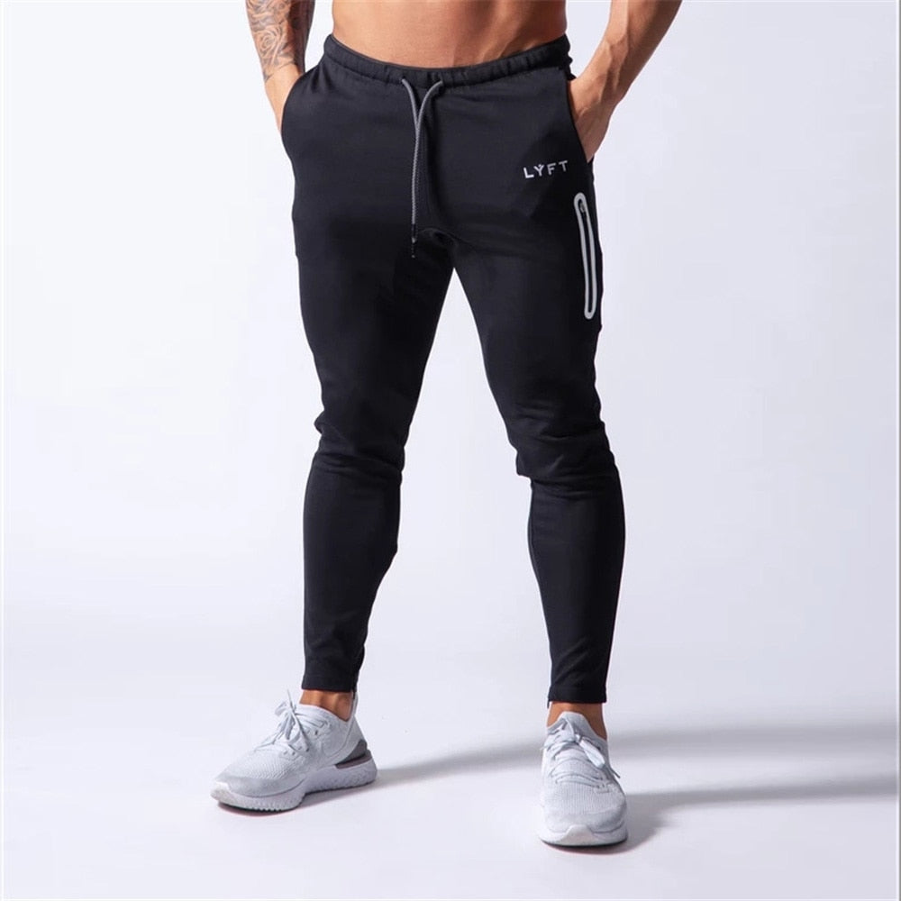 New Jogging Pants Men Sport Sweatpants Running Pants Men Joggers Cotton Trackpants Slim Fit Pants Bodybuilding Trouser