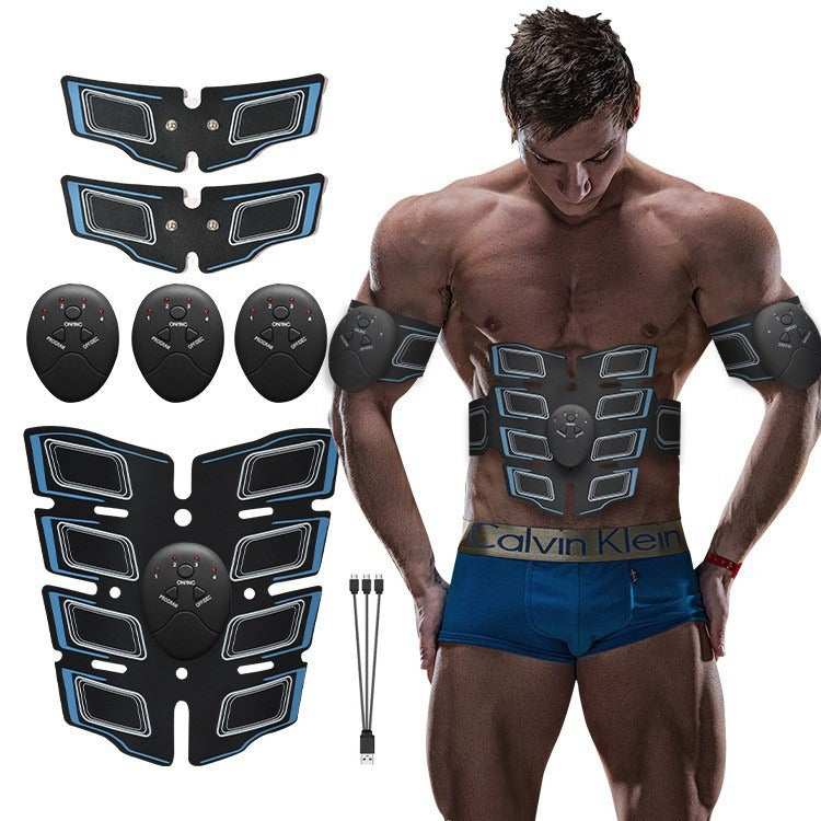 Muscle Stimulator Trainer USB Connect Abs Training Gear Muscles Electrostimulator Toner Massage