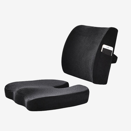 Car Seat Cushion Office Waist Cushion One Set Of Summer Gel Cushion Breathable Seat Cushion Hip Beauty Cushion Set