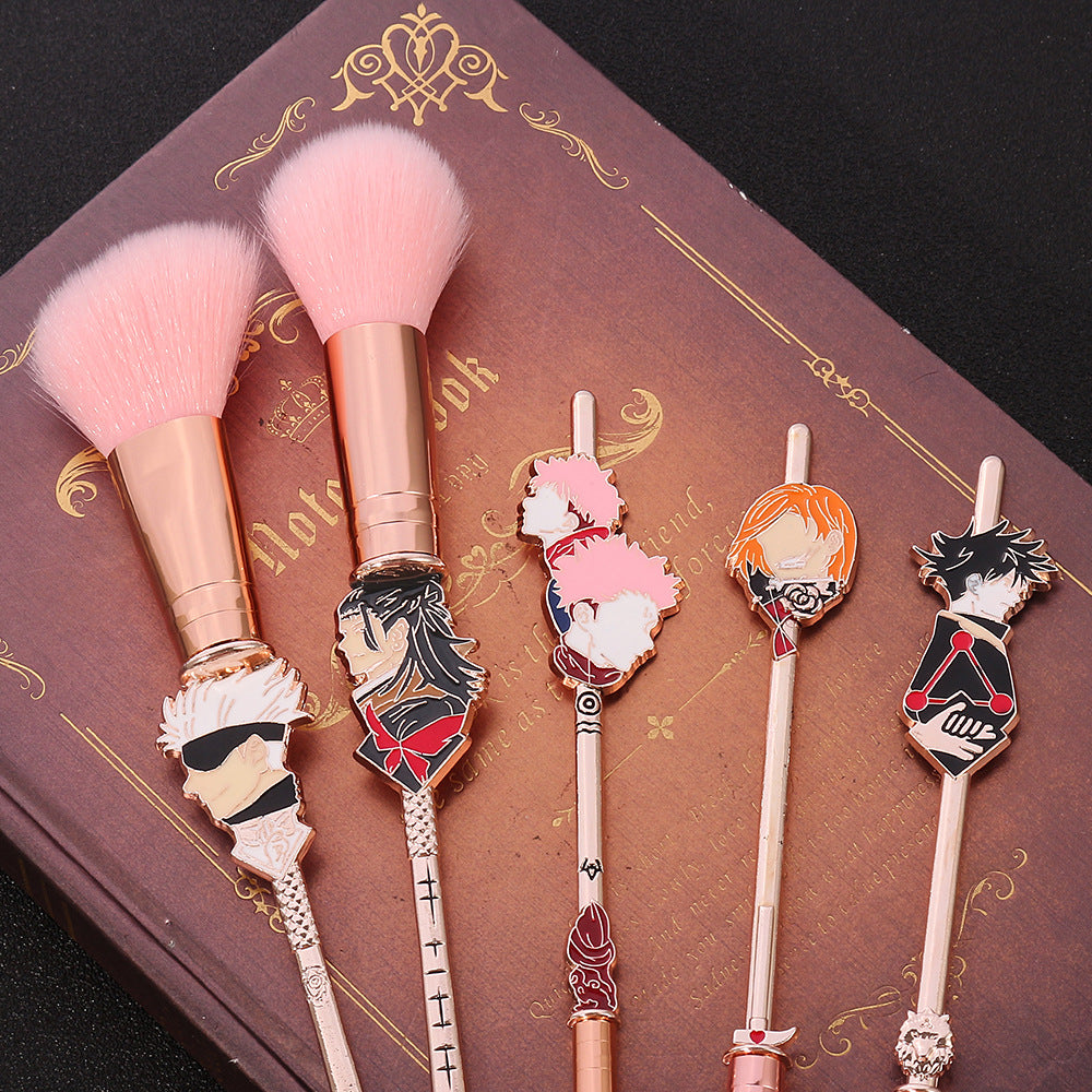 Hot Spell Back To Battle Makeup Brush Anime Peripherals Huzhang Youren On Both Sides Of The Nuo Wujiu Wufu Heihui Eye Shadow Brush