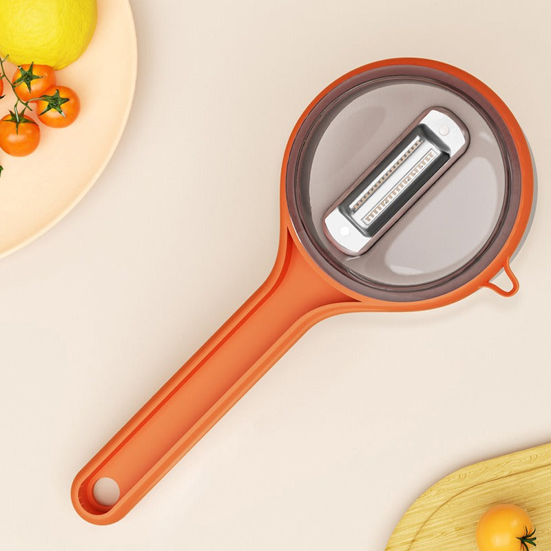 Useful Things for Home Manual Peeler WIth Storage Box Kitchen Chopper Multifunctional Cleaning Vegetable Fruit Cutter Potato