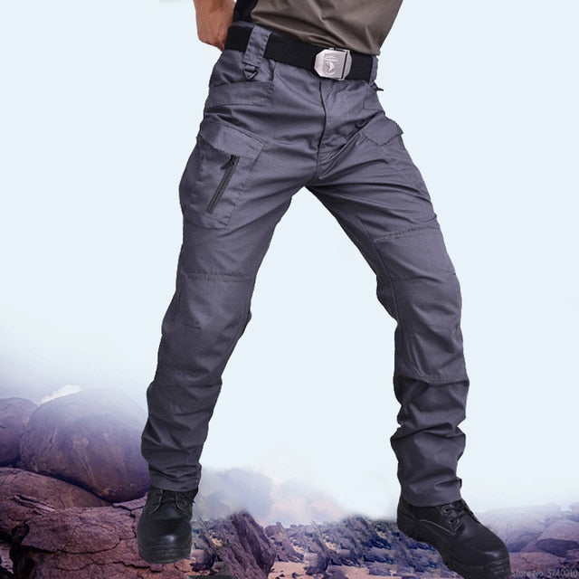 City Military Tactical Pants Men SWAT Combat Army Trousers Men Many Pockets Waterproof  Wear Resistant Casual Cargo Pants