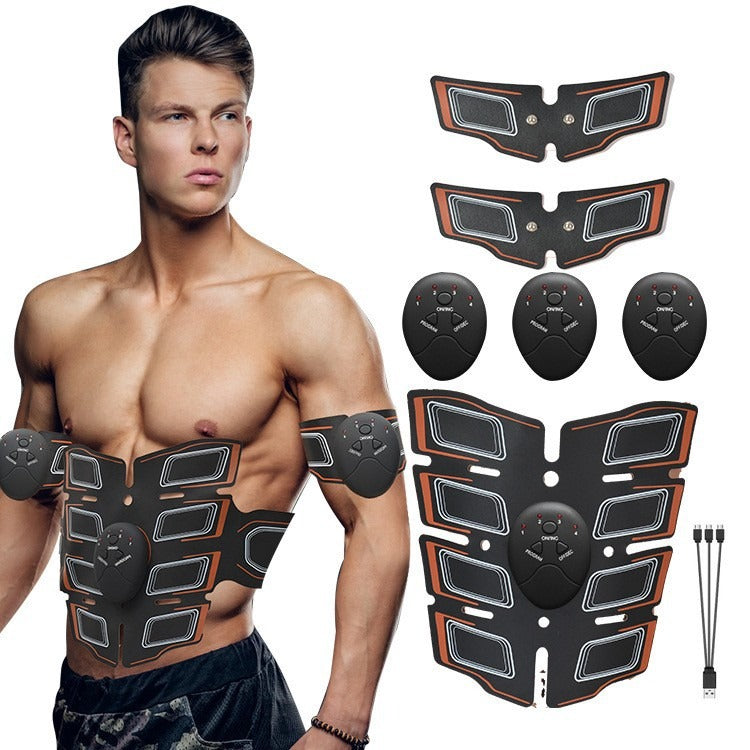 Muscle Stimulator Trainer USB Connect Abs Training Gear Muscles Electrostimulator Toner Massage