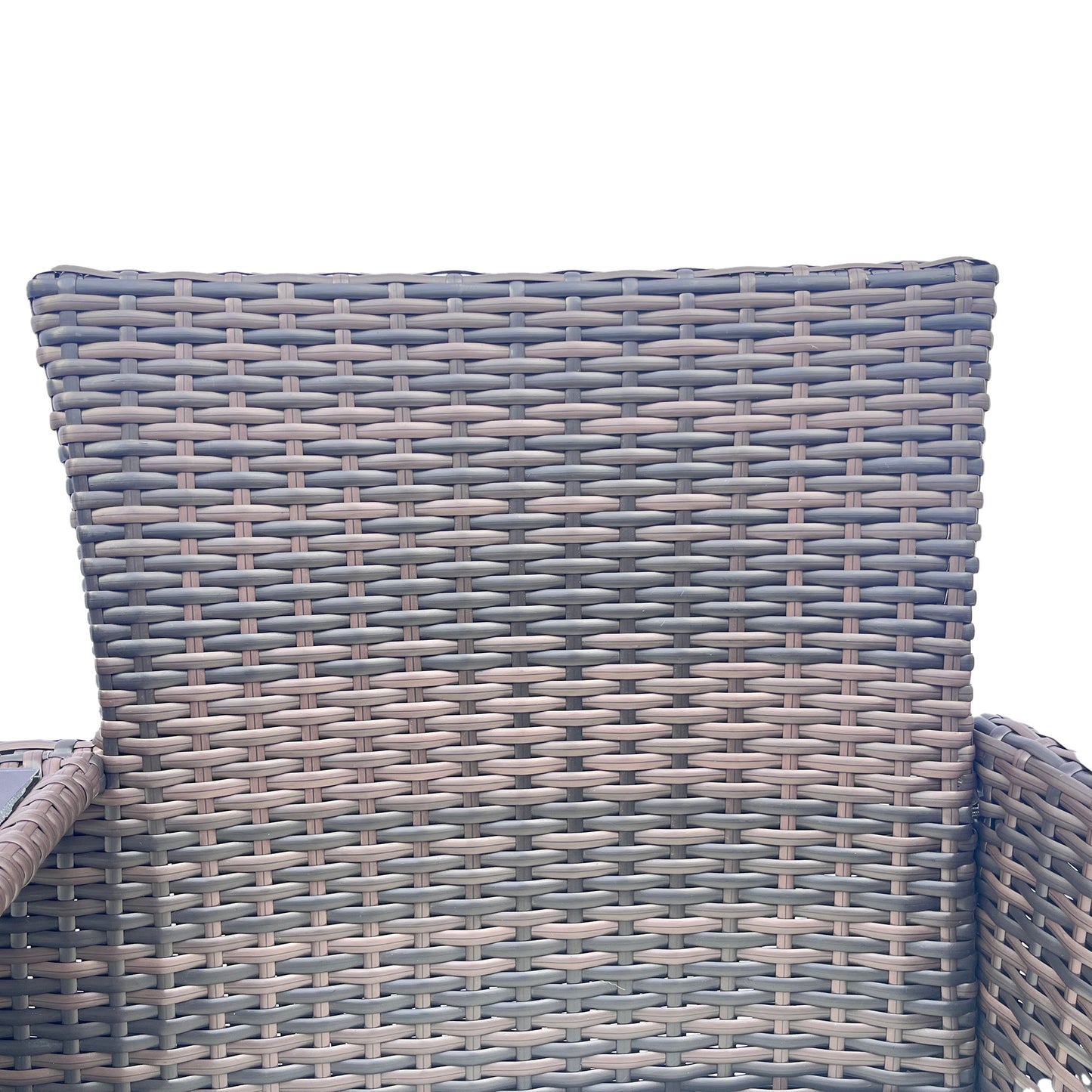 Wicker Patio Conversation Furniture Set Outdoor Furniture Set with Removable Cushions & Table