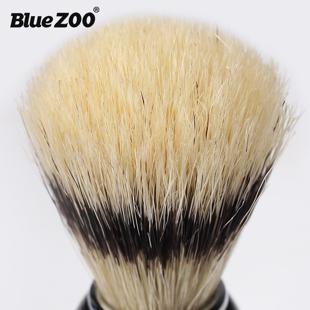 Shaving Brush Shaving Brush Metal Resin Grip Bluezoo Men's Care