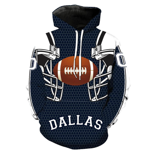 Dallas Cowboy 3D Printed Hoodies for Men Women