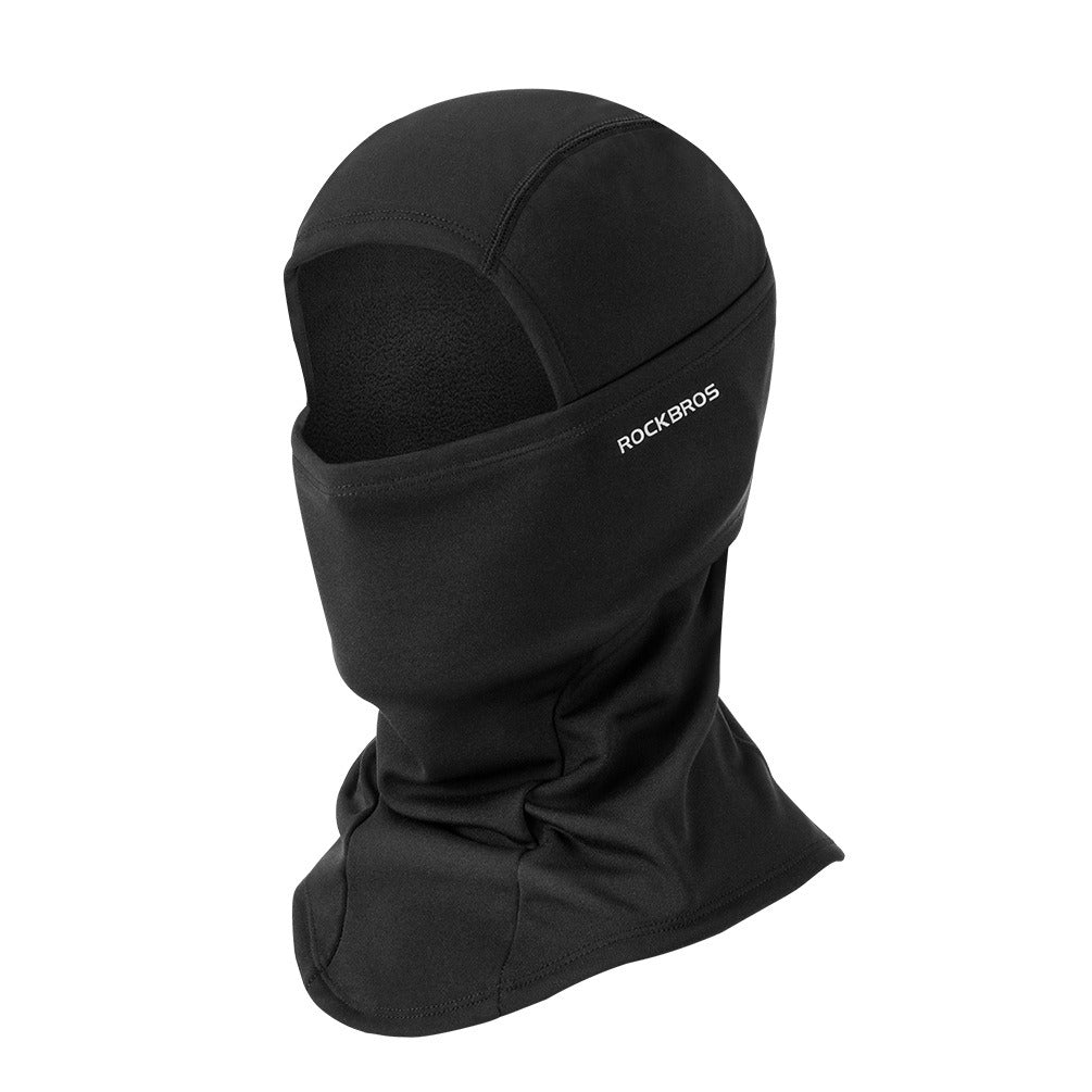 ROCKBROS Warm and Windproof Head Cover Riding Face Mask for Men and Women in Winter Outdoor Fleece Neck with Cold and Mist Prevention Mask