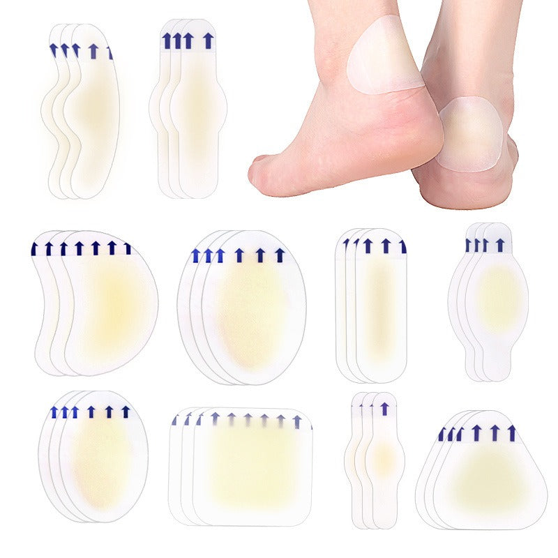 Hydrogel random pasting high heel shoes grinding paste heel paste sterile anti abrasion blister paste