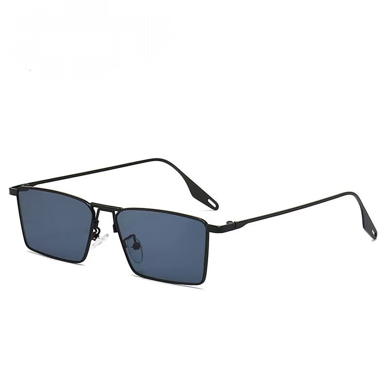 Box metal driving sunglasses