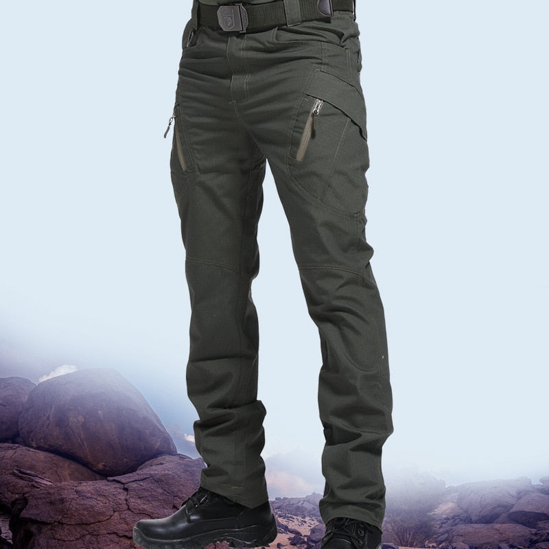 City Military Tactical Pants Men SWAT Combat Army Trousers Men Many Pockets Waterproof  Wear Resistant Casual Cargo Pants